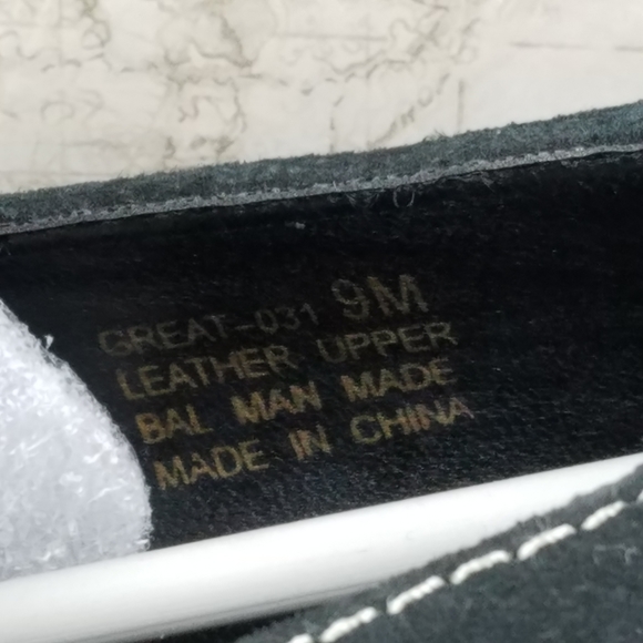 NEW Passports Leather Loafers Black Slip on Shoes - Picture 11 of 11